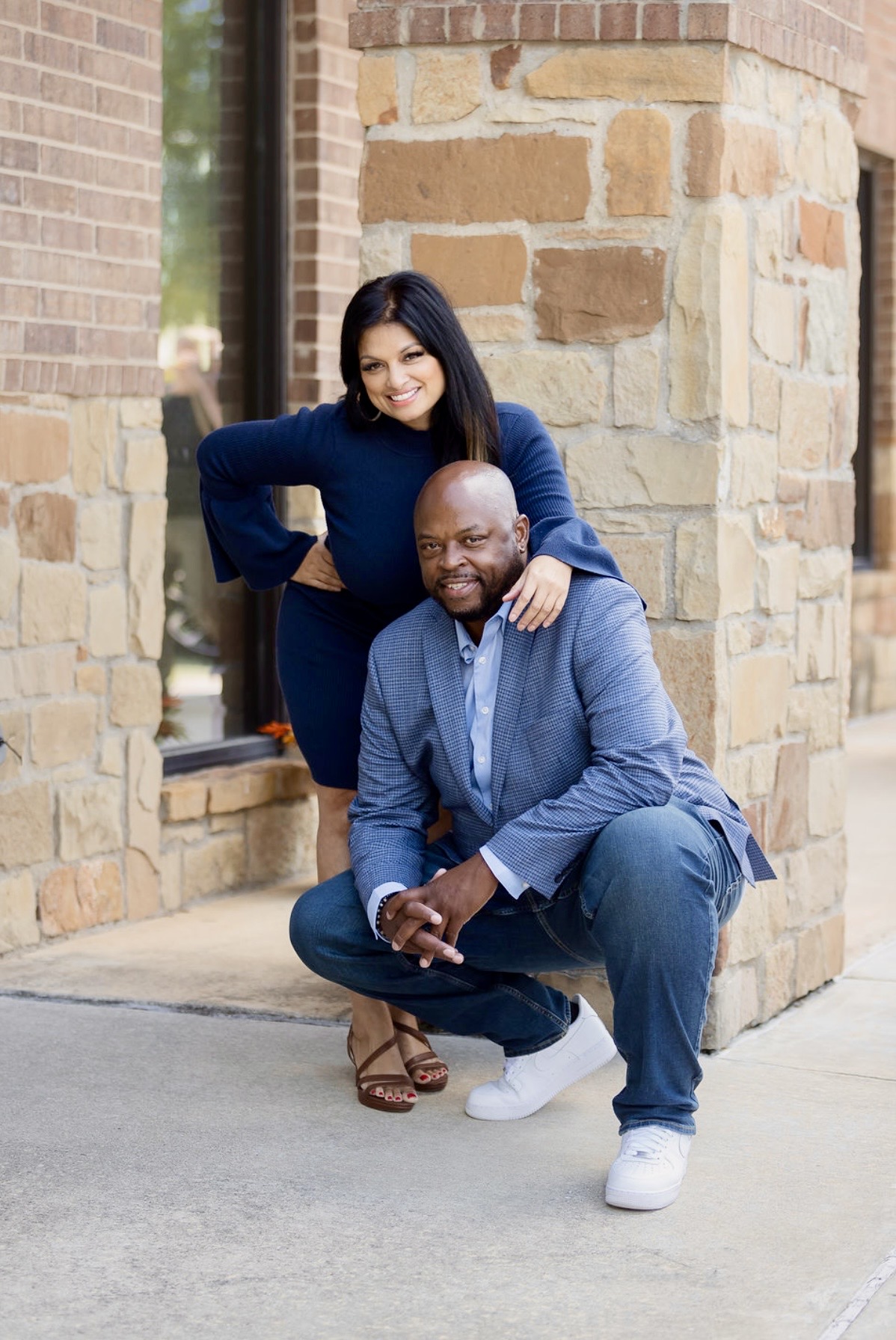 Natalie and Ty — editorial portrait